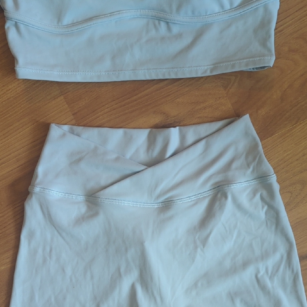 Light Blue Activewear Set - Picture 2 of 5